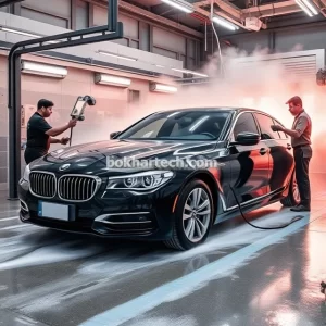 بخارشوی صنعتی بدون مواد شیمیایی در تهران